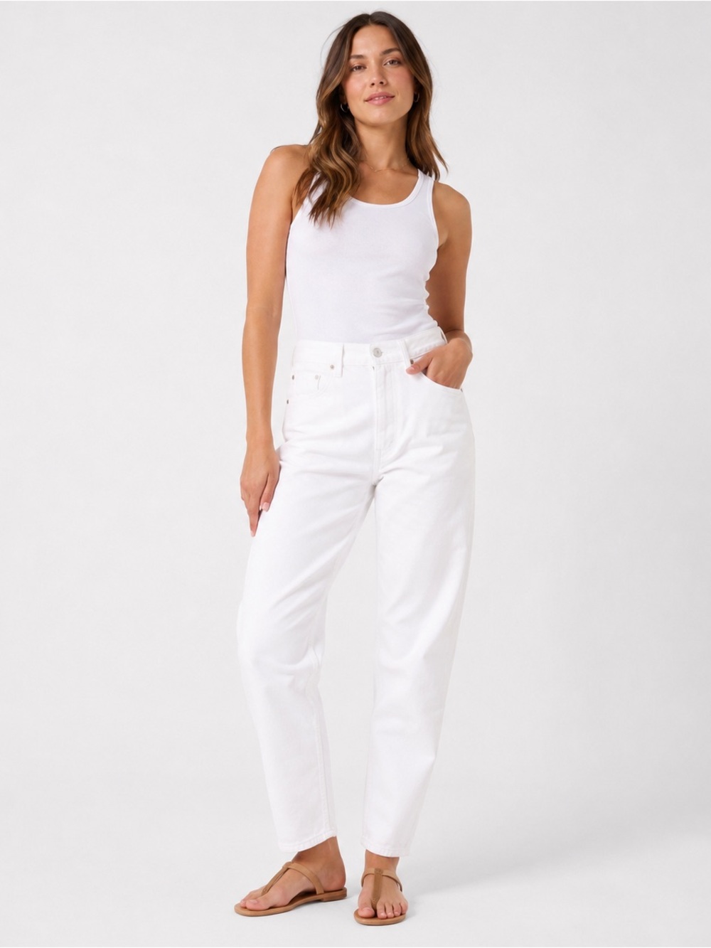 Vintage Levi’s 550 Jeans Womens 10 White